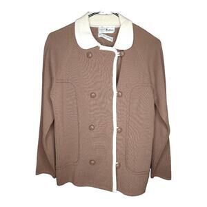 60's Vintage Italian Wool Sweater Coat size 10